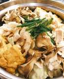 鍋の素要らず！うま塩ホルモン鍋！ご家庭版