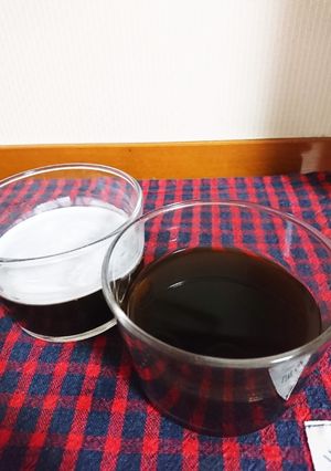 無糖珈琲ゼリー-レシピのメイン写真