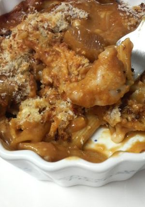 カレーソースで☆まったりマカロニグラタン-レシピのメイン写真