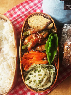お弁当★アスパラと豚肉巻き巻き★旨ダレ-レシピのメイン写真