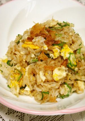 ■オクラとじゃこの炒飯■-レシピのメイン写真