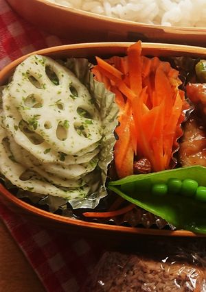 お弁当★レンジで青のりレンコンチップス-レシピのメイン写真