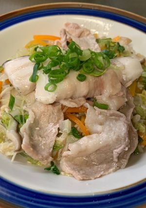 超簡単！タラと豚バラと野菜のエチュベ-レシピのメイン写真