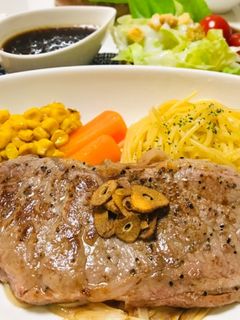 付け合わせレシピ・人参・コーン・パスタ-レシピのメイン写真