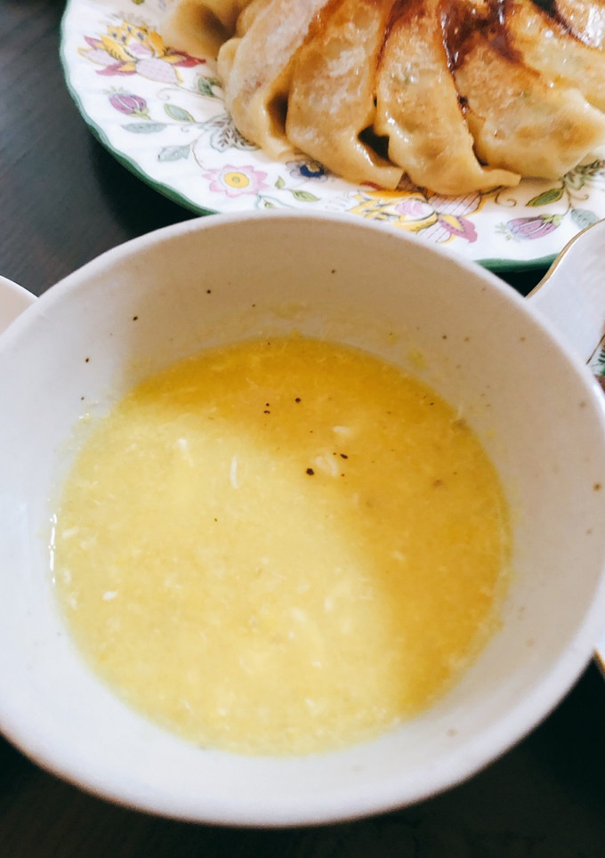 余った茹でとうもろこしで中華スープ-レシピのメイン写真