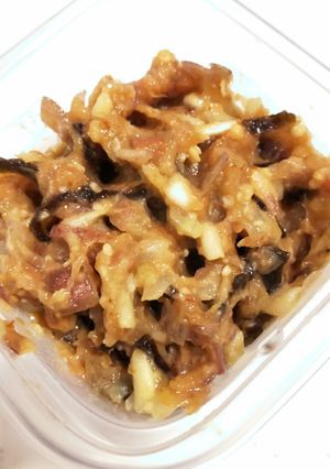 ご飯のお供・梅ミョウガ味噌!-レシピのメイン写真