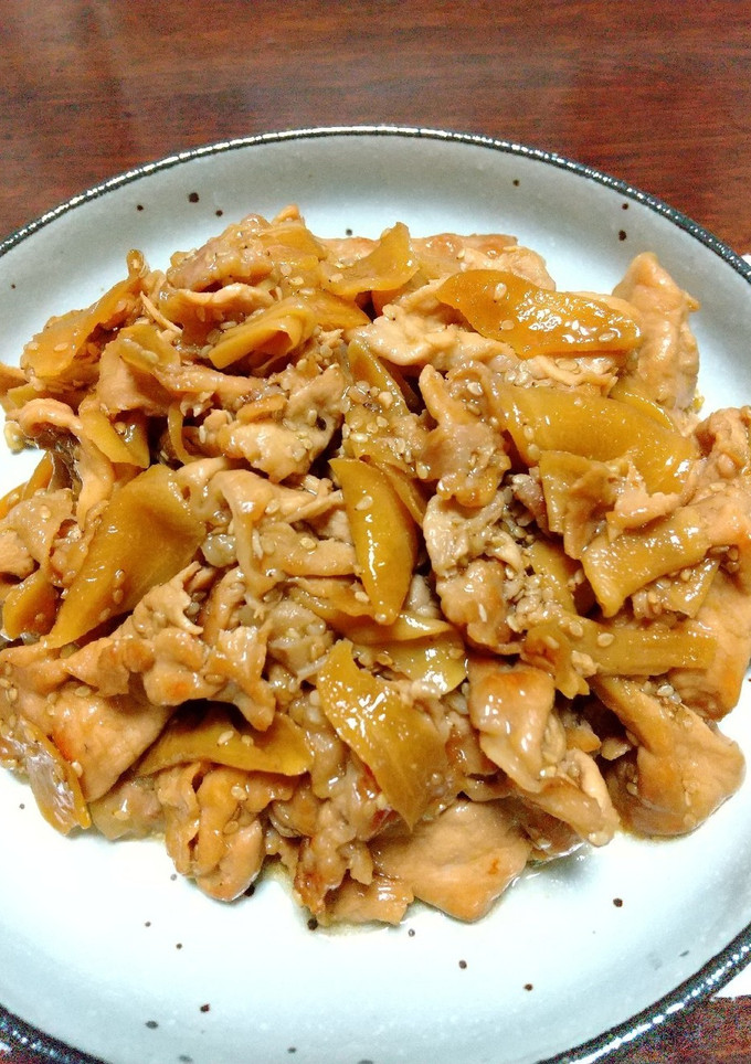 豚肉と新しょうがの炒め煮-レシピのメイン写真