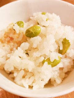 冷凍枝豆で☆優しい枝豆ごはん-レシピのメイン写真