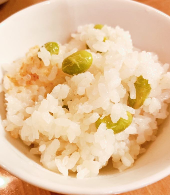 冷凍枝豆で☆優しい枝豆ごはん by ::Lily:: 【クックパッド】 簡単