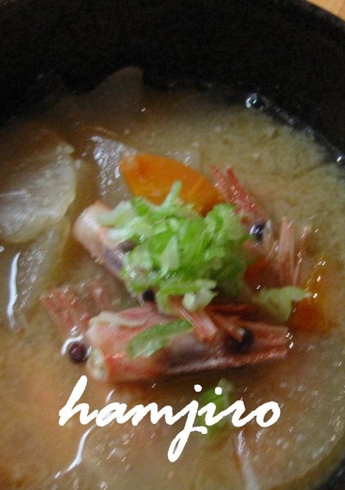 ☆エビのだしがウンマ～イ♪お味噌汁☆-レシピのメイン写真
