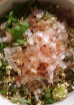 ヘルシー！みょうがと大葉のおかかご飯！-レシピのメイン写真