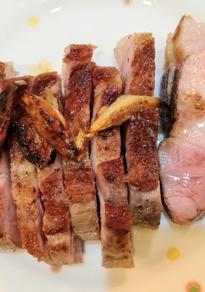 豚肩ロース低温調理後ロースト-レシピのメイン写真