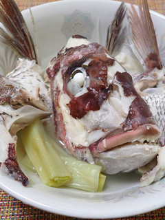 マダイあらの塩煮-レシピのメイン写真