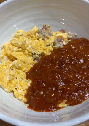 パパ　エビチリふんわり卵チャーハン-レシピのメイン写真