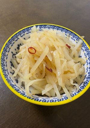 じゃがいものシャキシャキピリ辛炒め-レシピのメイン写真