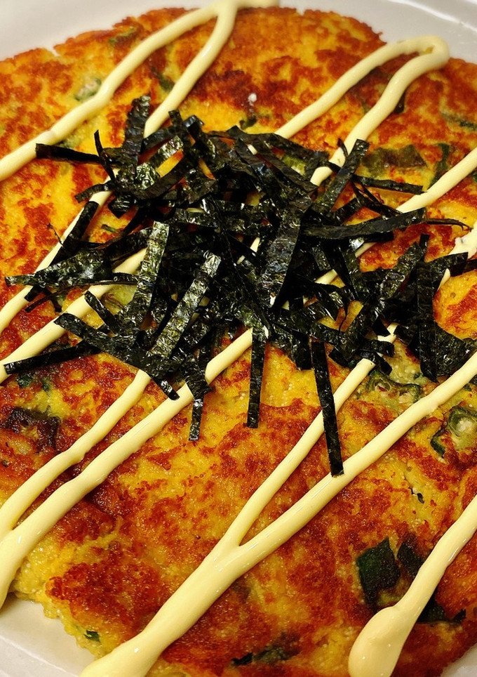 長芋のとろろの明太子焼き-レシピのメイン写真