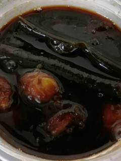 青梅(種周り)の醤油漬け-レシピのメイン写真