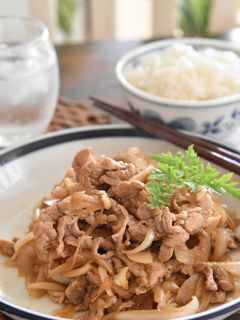 豚こま切れ肉の生姜焼き【下味冷凍】-レシピのメイン写真