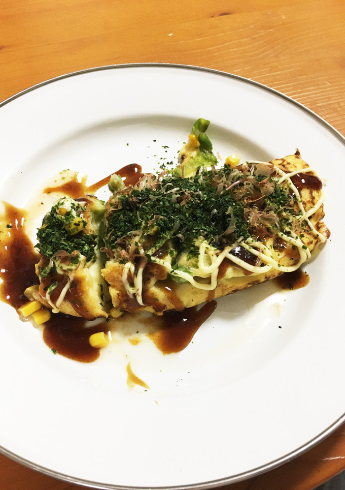 フライパン たこ焼き　たぬき焼き　覚書-レシピのメイン写真