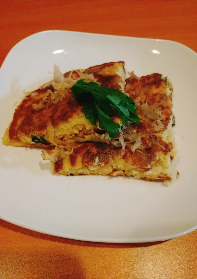 【簡単・おかず】山芋のフワフワ焼き-レシピのメイン写真