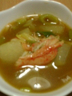 冬瓜カレースープ-レシピのメイン写真