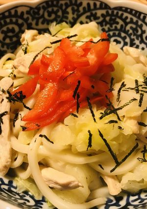 白だしベースのあっさり＆味わい焼きうどん-レシピのメイン写真