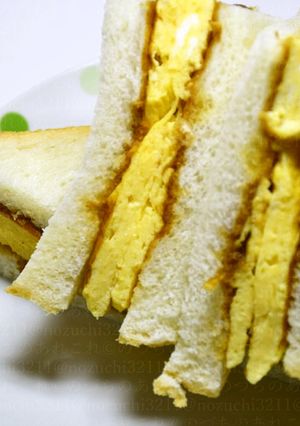 シンプルでおいしい「焼きたまごサンド」-レシピのメイン写真