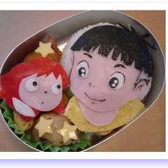 รูปของ キャラ弁☆簡単「崖の上のポニョ♪」