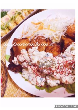 宅飲み鶏胸でしっとりチキン南蛮フライパン-レシピのメイン写真
