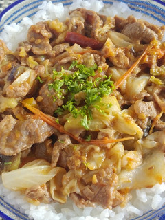 ピリ辛スタミナ丼 ★ ラグマン(ラグ丼)-レシピのメイン写真