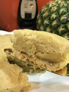 【電鍋レシピ】ふんわりパイナップルケーキ-レシピのメイン写真