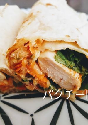 チキントルティーヤラップ-レシピのメイン写真
