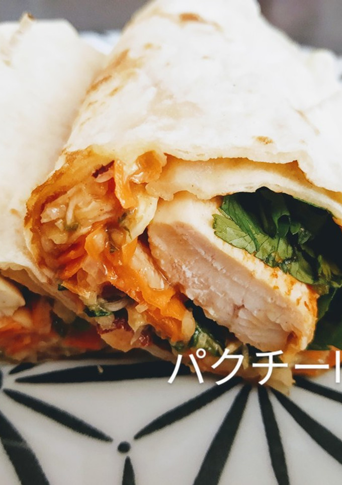 チキントルティーヤラップ-レシピのメイン写真