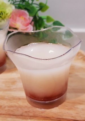 カルピスの寒天～いちごソースで～-レシピのメイン写真