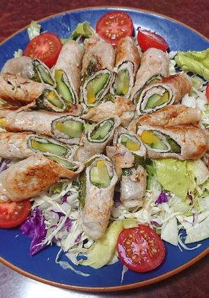 簡単☆ズッキーニと大葉の豚肉巻き-レシピのメイン写真