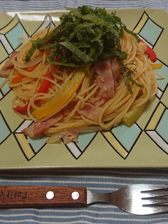 ズッキーニとパプリカの彩りパスタ-レシピのメイン写真