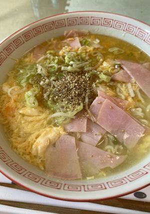 胡麻油香る　ネギとふわたま　塩ラーメン-レシピのメイン写真