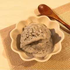 รูปของ おいしすぎる♡黒ごまお豆腐アイス