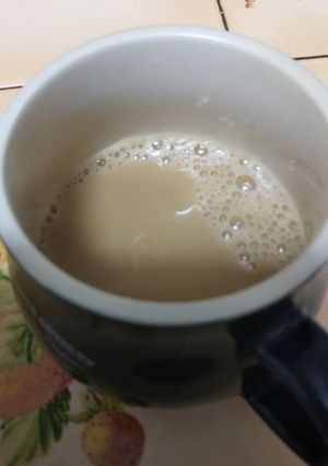 珈琲豆から作るホットカフェオレ(覚書き)-レシピのメイン写真
