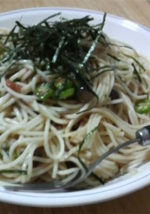 ｻｯﾊﾟﾘ梅ぇ～ﾊﾟｽﾀ☆-レシピのメイン写真