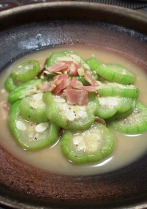 美味しいねぇ☆へちまベーコン-レシピのメイン写真