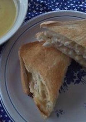 ☆ツナサラダのホットサンド風☆-レシピのメイン写真