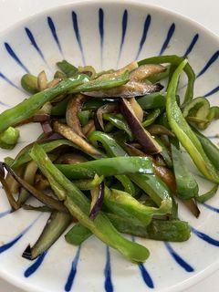 簡単美味☆なすとピーマンの醤油炒め☆-レシピのメイン写真