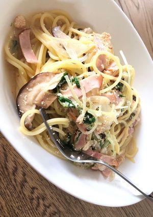 和風明太子パスタ-レシピのメイン写真