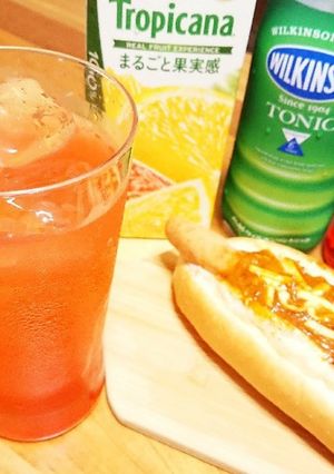 駆けつけ一杯☆お家で簡単『スプモーニ』-レシピのメイン写真