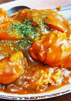 カレースープリメイク♡チキンカレー-レシピのメイン写真