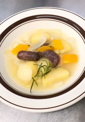 鹿肉ソーセージのポトフ-レシピのメイン写真
