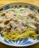 自信作◎ホタテのあんかけ焼きそば