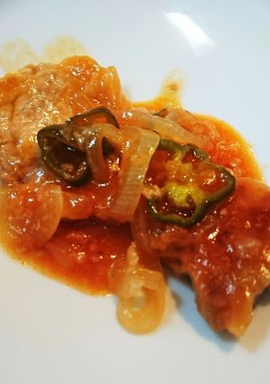 豚ロースのケチャップ煮-レシピのメイン写真