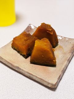 かぼちゃの煮付け(電子レンジ)-レシピのメイン写真